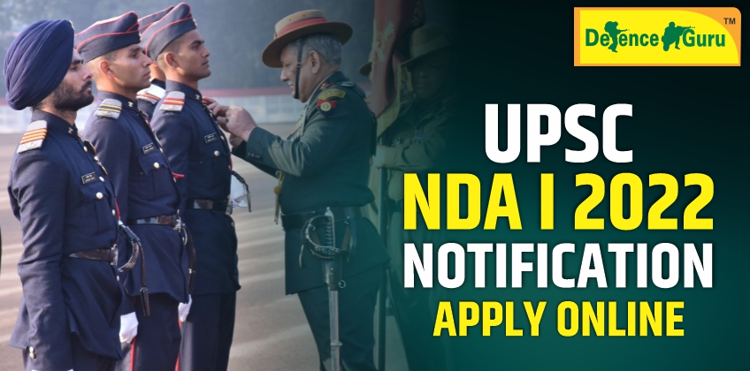 UPSC NDA I 2022 Notification 